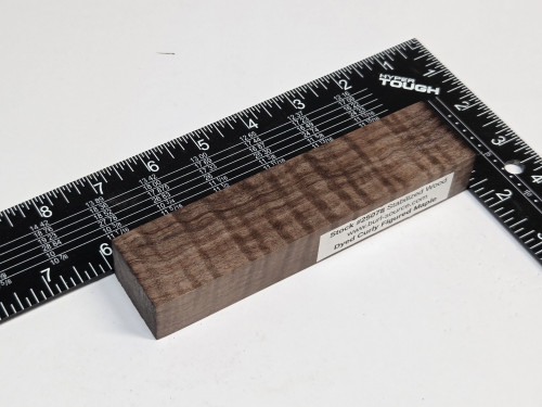 #25078 Stabilized Dyed Figured Maple Block - 5&7/8"x1&3/8"x7/8"