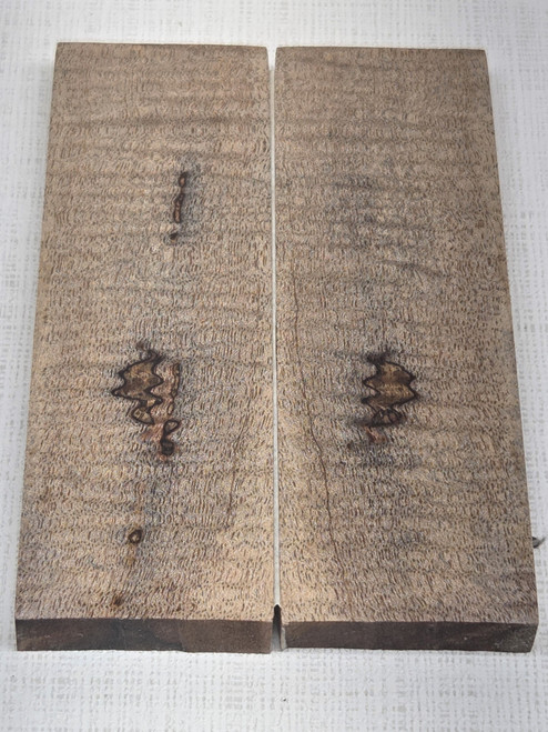 #637 Curly Mango Stabilized Scales - Size 5&7/8" long x 1&3/4" wide x 3/8" thick each piece