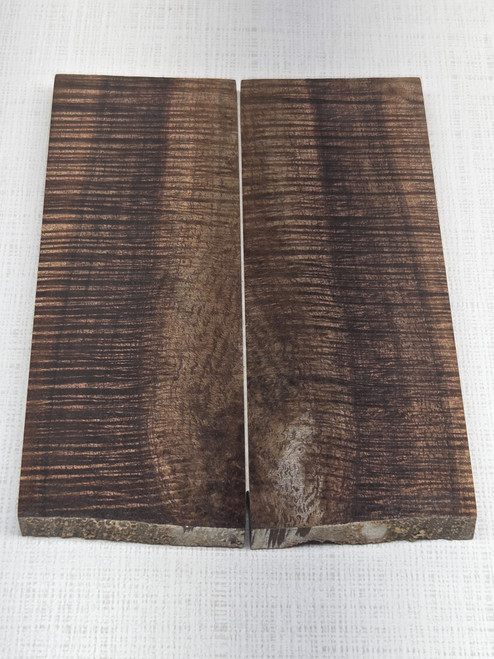 #643 Tasmanian Blackwood Stabilized Scales - Size 5&3/4" to 7" long x 2&3/8" wide x 3/8" thick each piece
