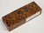 #562 - Stabilized Amboyna Burl Block - 5&3/4"x2"x1&1/4"