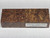 #563 Amboyna Burl Stabilized Block - Size 5&3/4" long x 2" wide x 1&1/4" thick