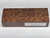 #564 Amboyna Burl Stabilized Block - Size 5&3/4" long x 2" wide x 1&1/4" thick