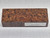 #565 Amboyna Burl Stabilized Block - Size 5&3/4" long x 2" wide x 1&1/4" thick
