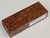 #567 - Stabilized Amboyna Burl Block - 5&1/2"x2"x1&1/4"