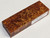 #568 - Stabilized Amboyna Burl Block - 5&3/4"x1&7/8"x1&3/16"
