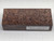 #613 Dark Redwood Burl Stabilized  Block - Size 5&5/8" long x 2&3/8" wide x 1&3/8" thick