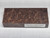 #619 Dark Redwood Burl Stabilized Block - Size 5&5/8" long x 2&3/8" wide x 1&1/8" thick