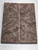 #642 Ebony Burl Stabilized Scales - Size 5&3/4" long x 1&3/4" wide x 3/8" thick each piece