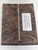 #642 Ebony Burl Stabilized Scales - Size 5&3/4" long x 1&3/4" wide x 3/8" thick each piece