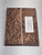 #655 Redwood Burl Stabilized Scales - Size 6" long x 2" wide x 3/8" thick each piece