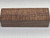 #725 Untreated Block Tasmanian Blackwood - Size 6&3/8" long x 2" wide" x 1&3/4" thick