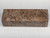 #737 Untreated Block Maple Burl - Size 6" long x 2" wide x 1&1/2" thick