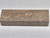 #740 Untreated Block Curly Mango - Size 6" long x 1&3/4" wide x 1&1/8" thick