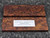 #S131 Amboyna Burl Stabilized Scales - Size 5&1/2" long x 2" wide x 3/8" thick each piece