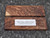 #S145  Redwood Burl Stabilized Scales - Size 5&1/4" long x 1&7/8" wide x 5/16" thick each piece