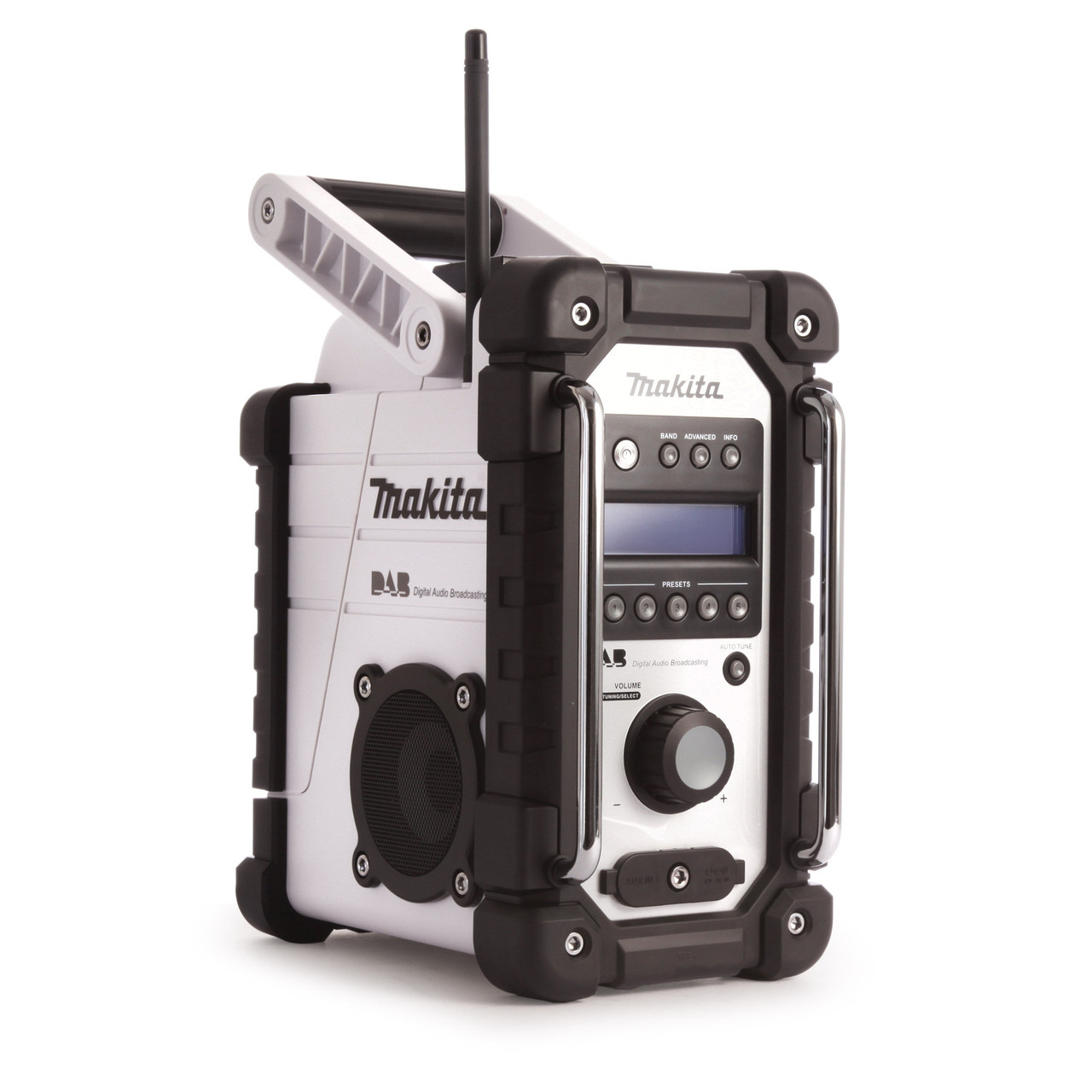Makita DMR104W White Job Site Radio DAB & FM Toolstop