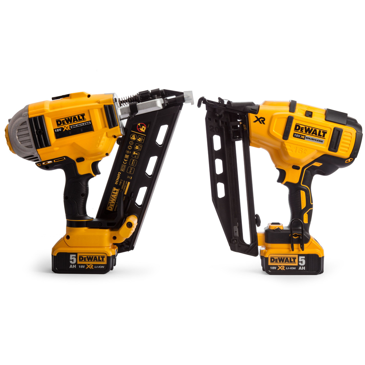 Dewalt DCK264P2 18V XR Brushless Nailer Twin Pack Toolstop