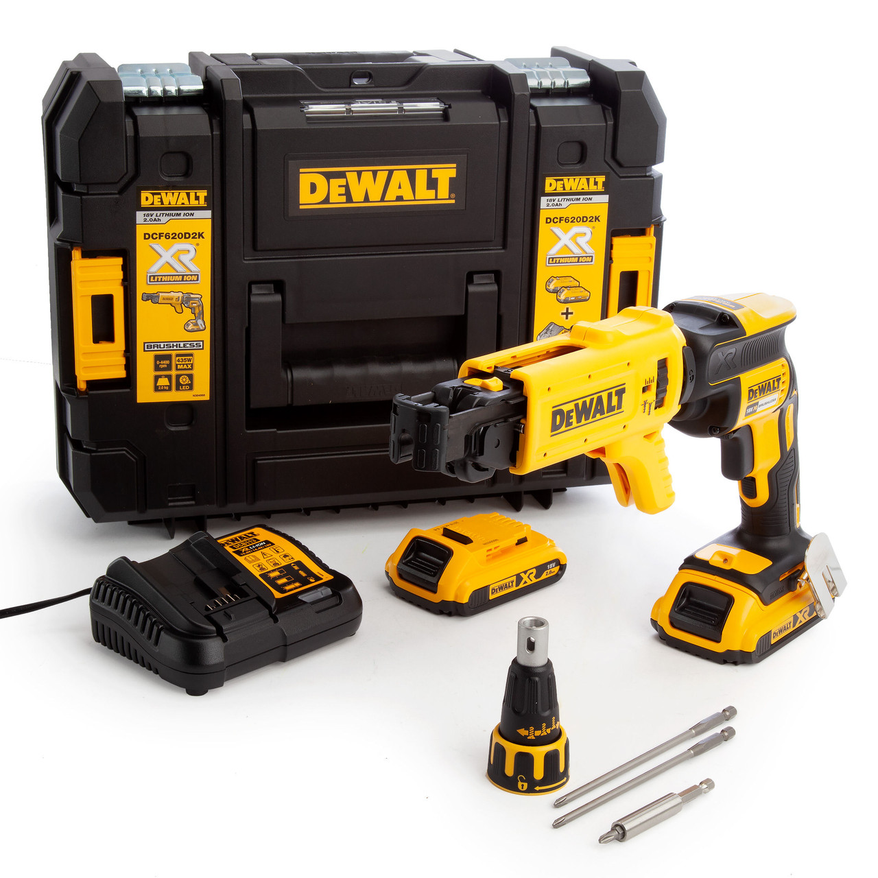 Dewalt DCF620D2K 18V Drywall Collated Screwdriver Toolstop