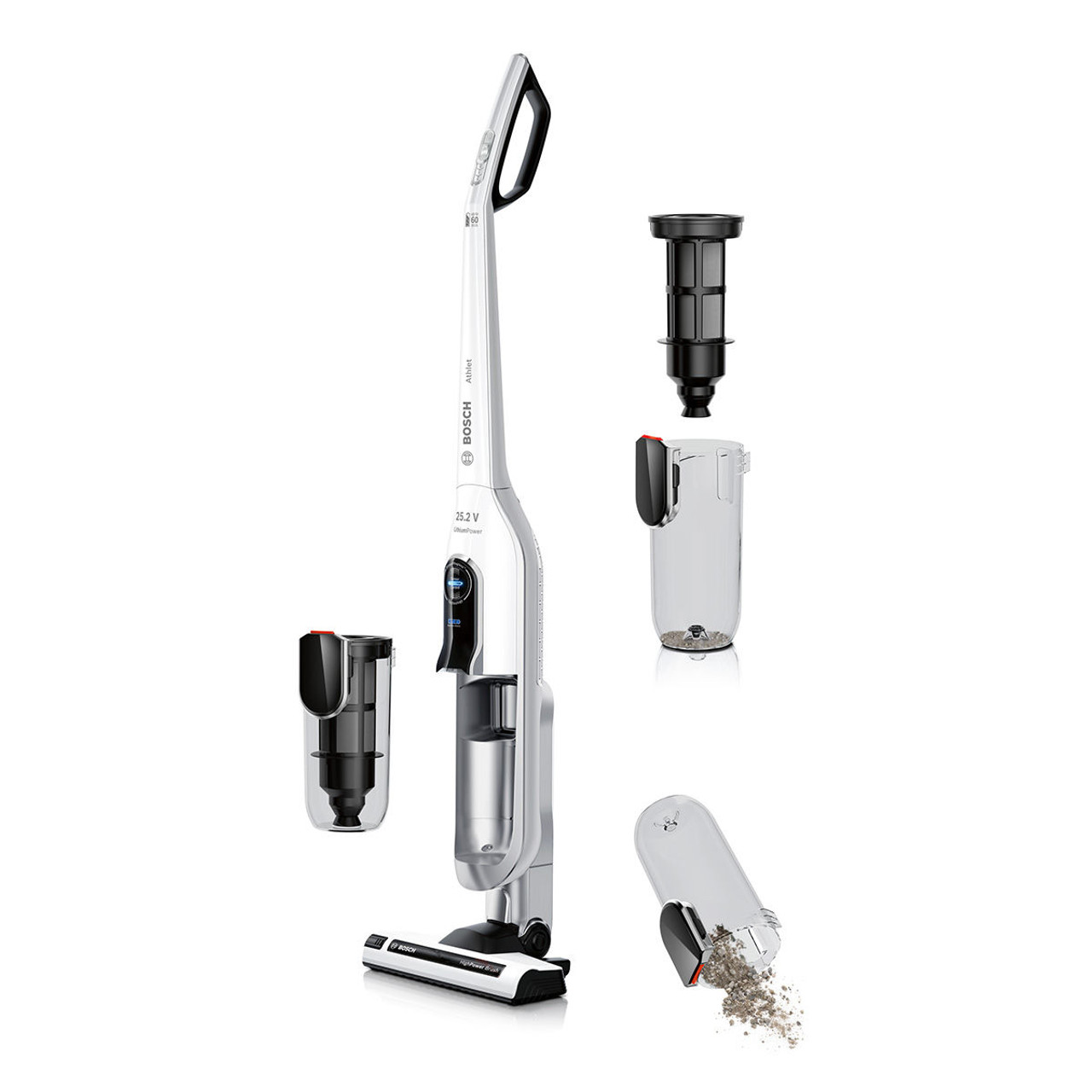 Bosch Athlet Vacuum 25.2V Cordless Lithium-Ion Bagless