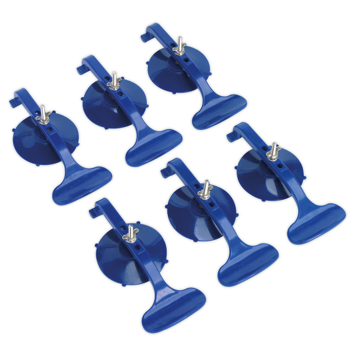 Sealey RE006 Suction Clamp Set (6 Piece) Toolstop