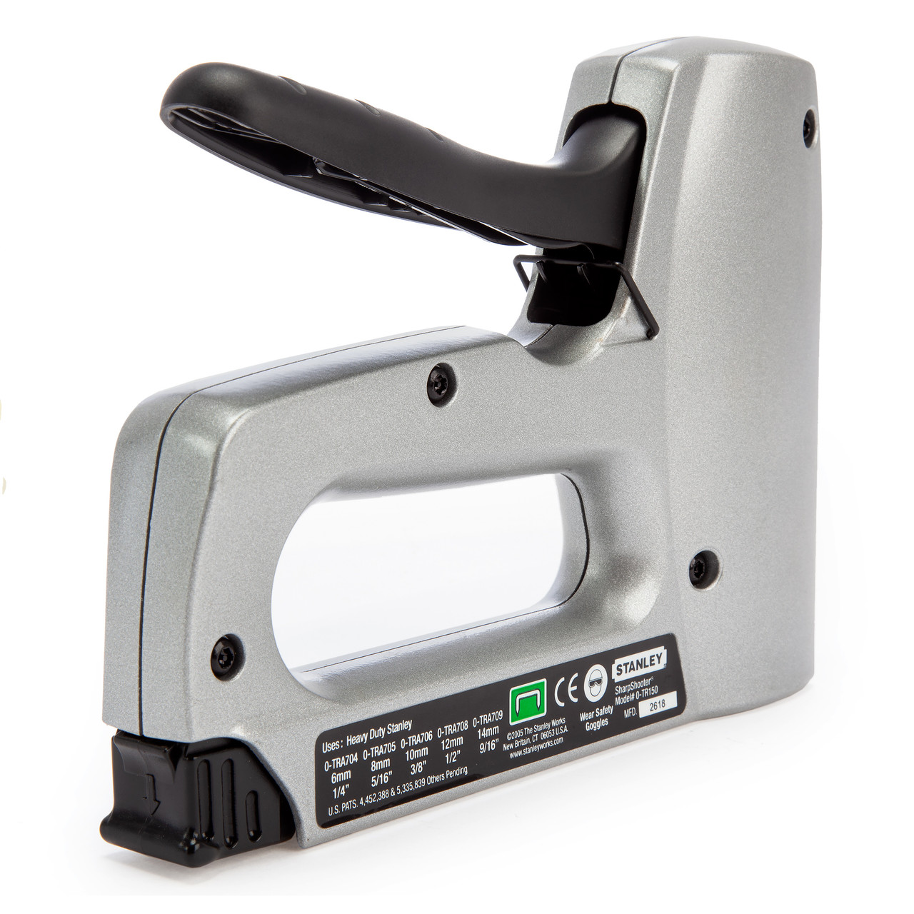 Stanley 0TR150 SharpShooter HeavyDuty Staple Gun Toolstop