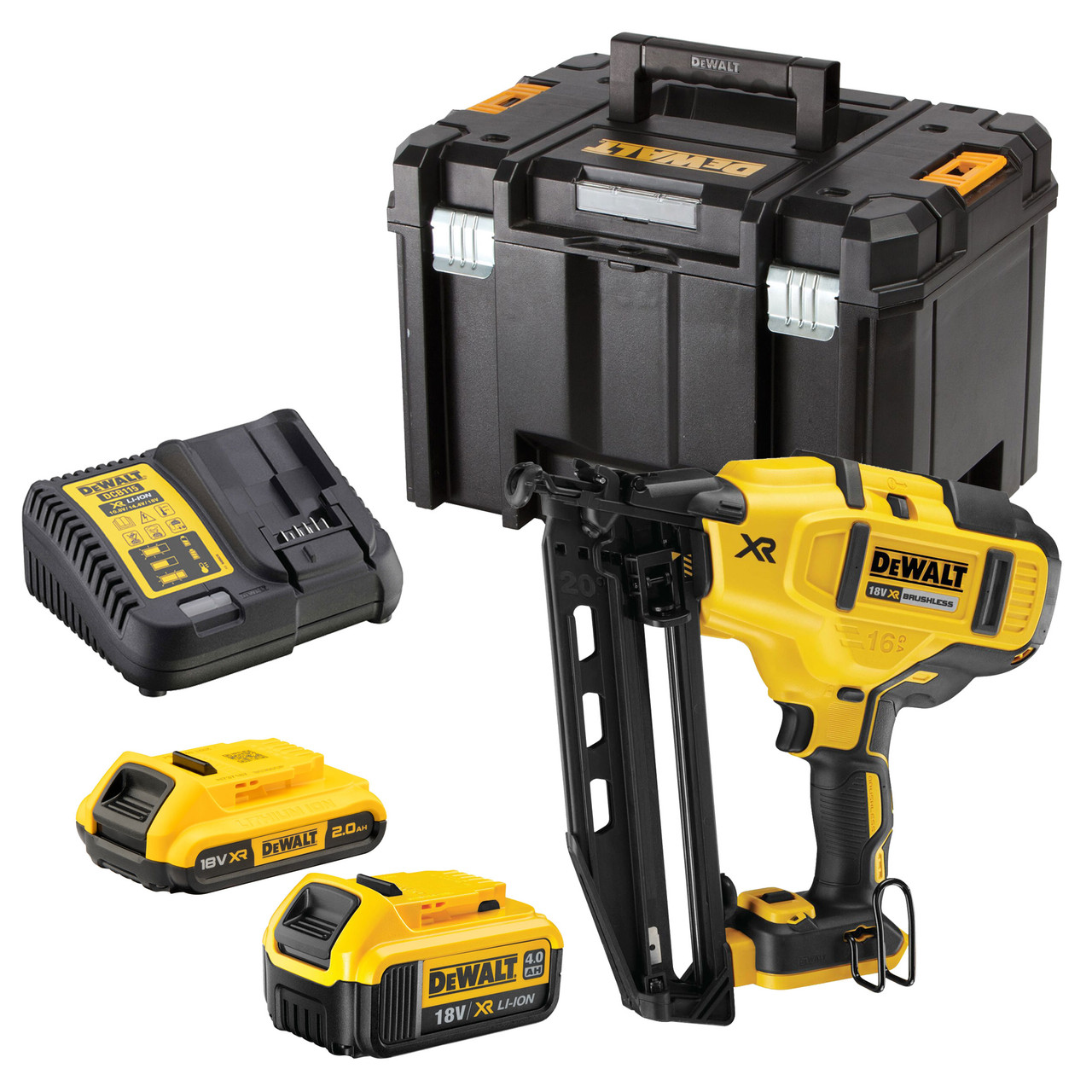 Dewalt DCN660 18V 2nd Fix Nailer + Batteries Toolstop