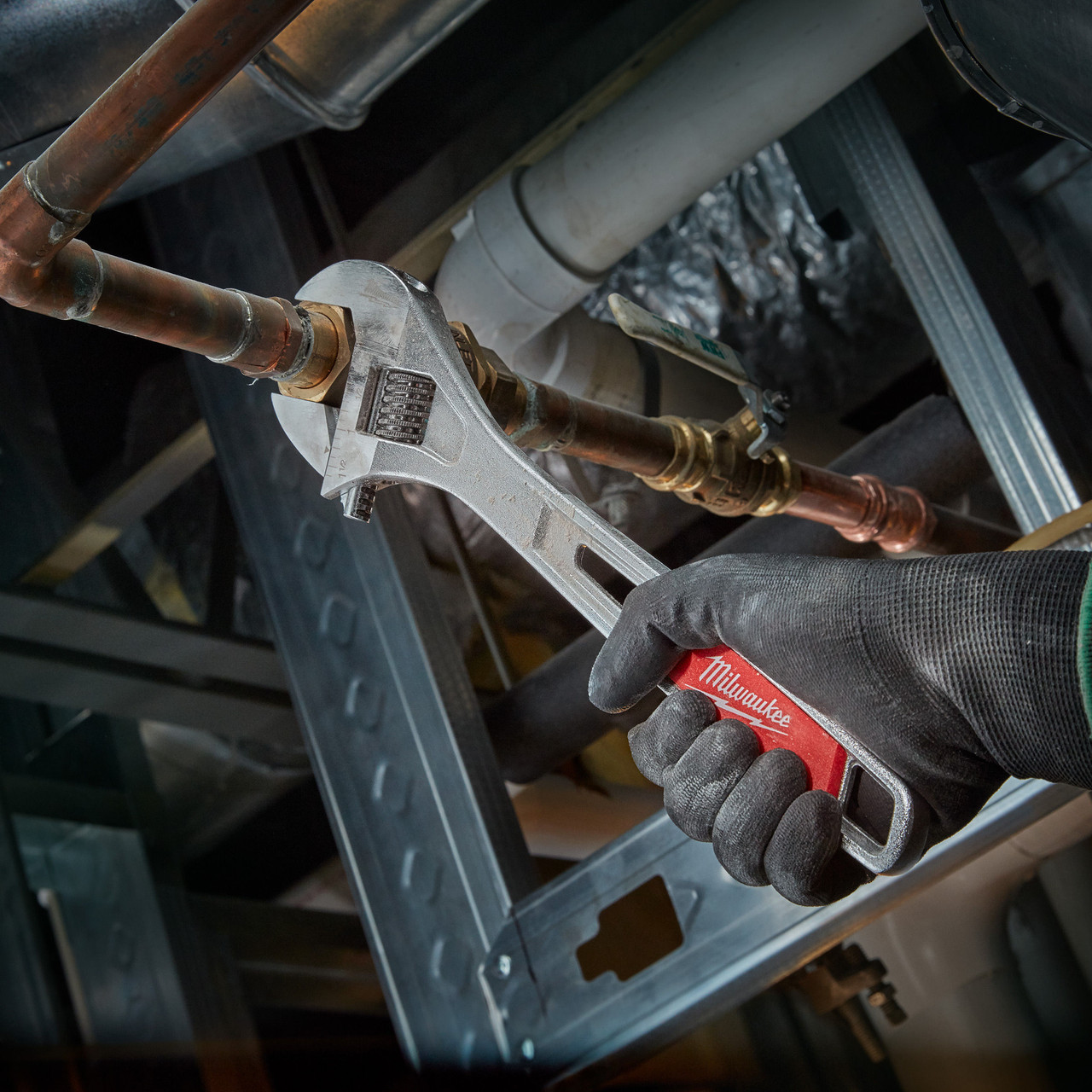 Milwaukee 48227412 Adjustable Wrench 12 Inch / 300mm Toolstop