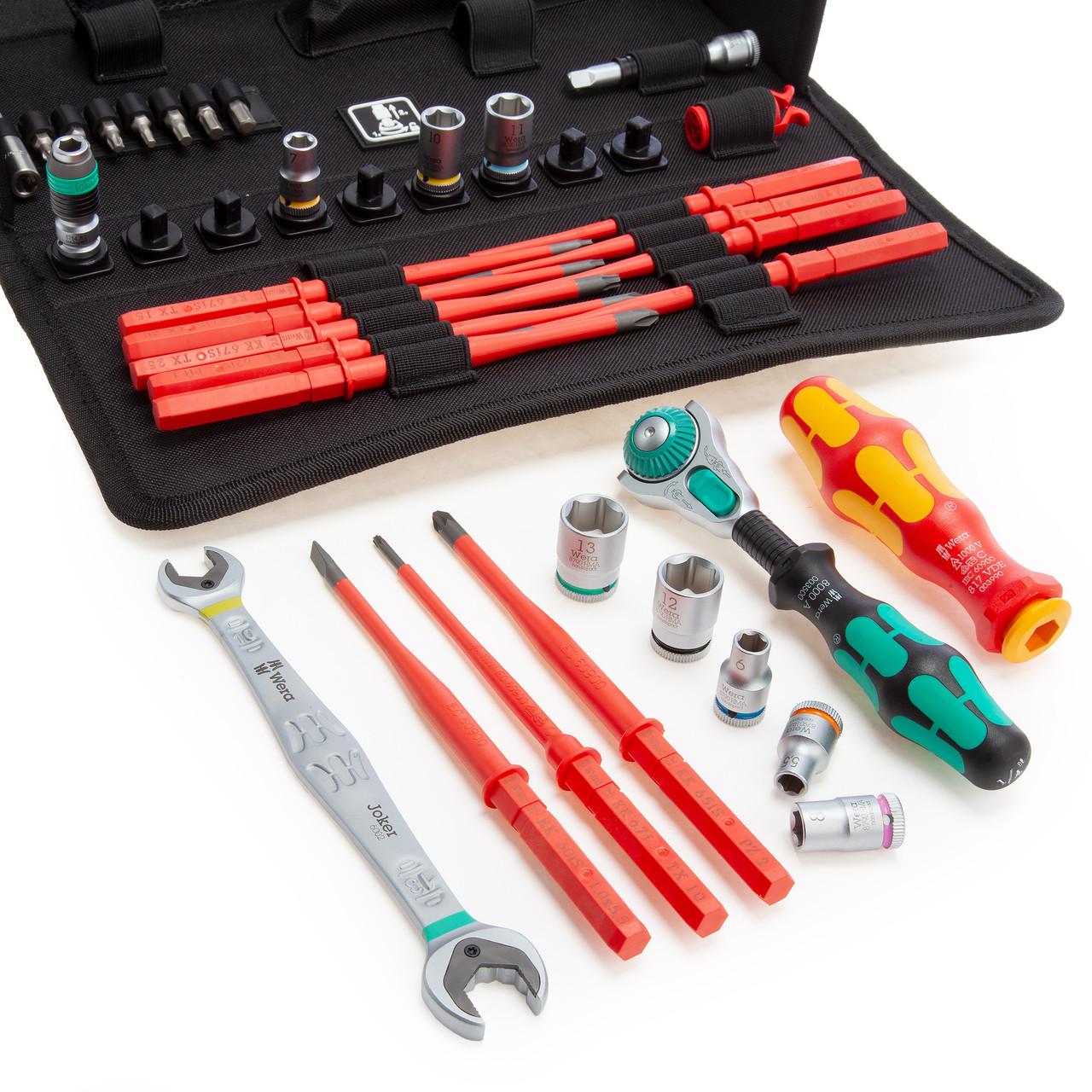 Wera 35 Piece Kraftform Kompakt Maintenance Tool Set (WERA135926)