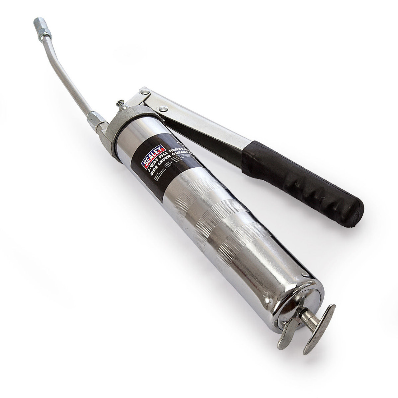 Sealey AK44 Side Lever Grease Gun 3Way Fill HeavyDuty
