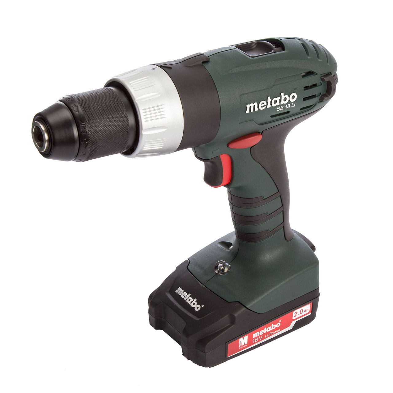 Metabo SB18Li 18V Liion Cordless Combi Drill (2 x 2Ah Batte