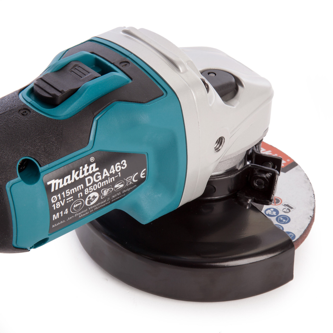 Makita DGA463Z 18V Cordless Angle Grinder 115mm (Body Only)