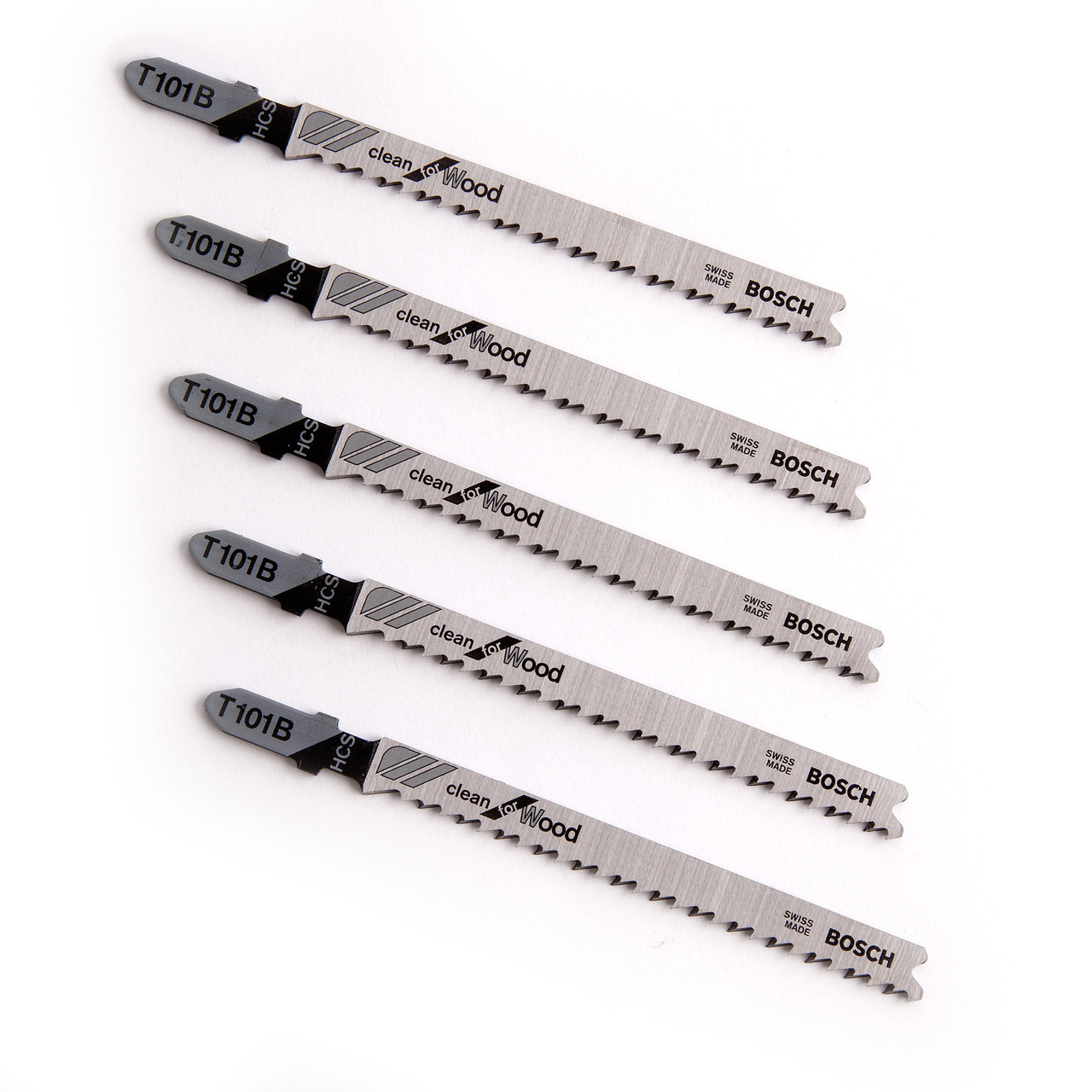 Bosch T101B Jigsaw Blades for Wood (5 Pack) Toolstop