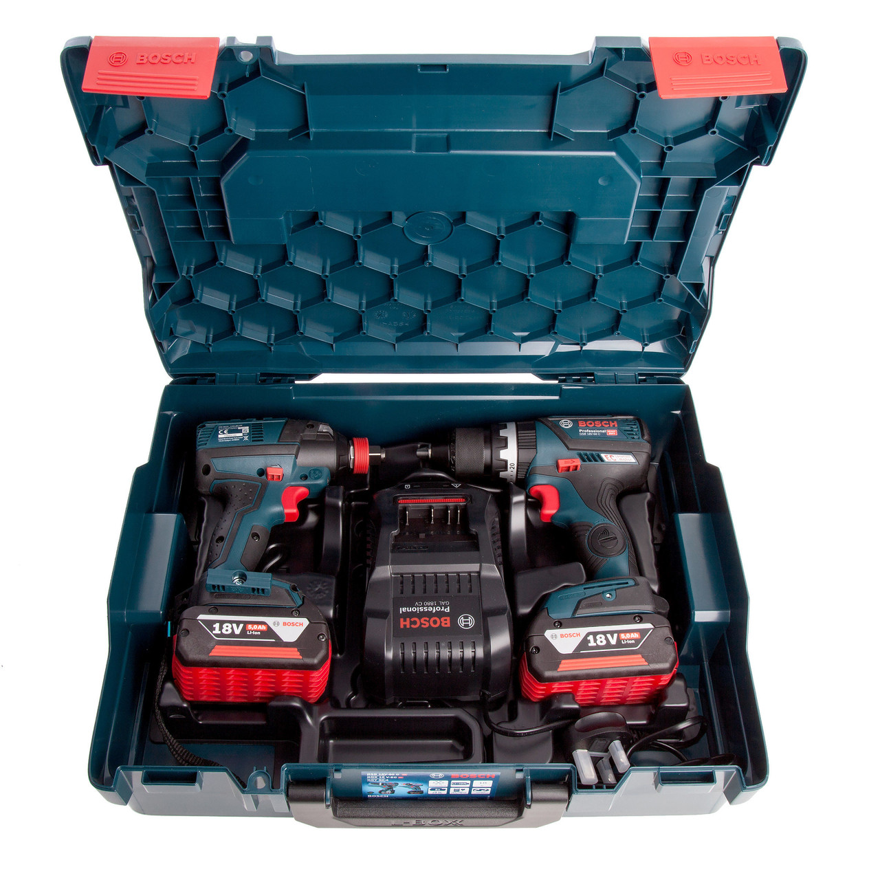 Bosch GDX18VEC GSB 18V Cordless Brushless Kit Toolstop