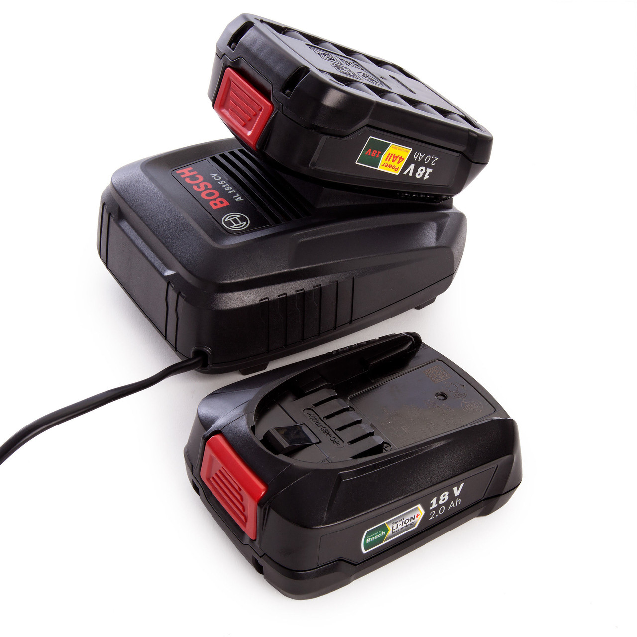 Bosch UNI18550 Cordless 18V Universal Hedgecutter (2 x 2.0A