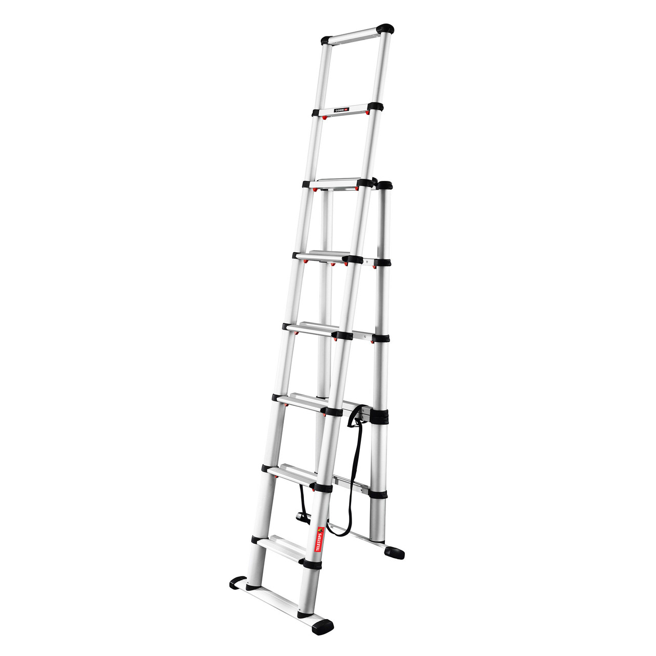 Telesteps 60623 Black Line Telescopic Combi Ladder 2.3m