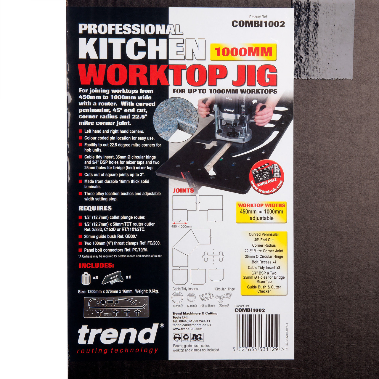 howdens worktop jig instructions