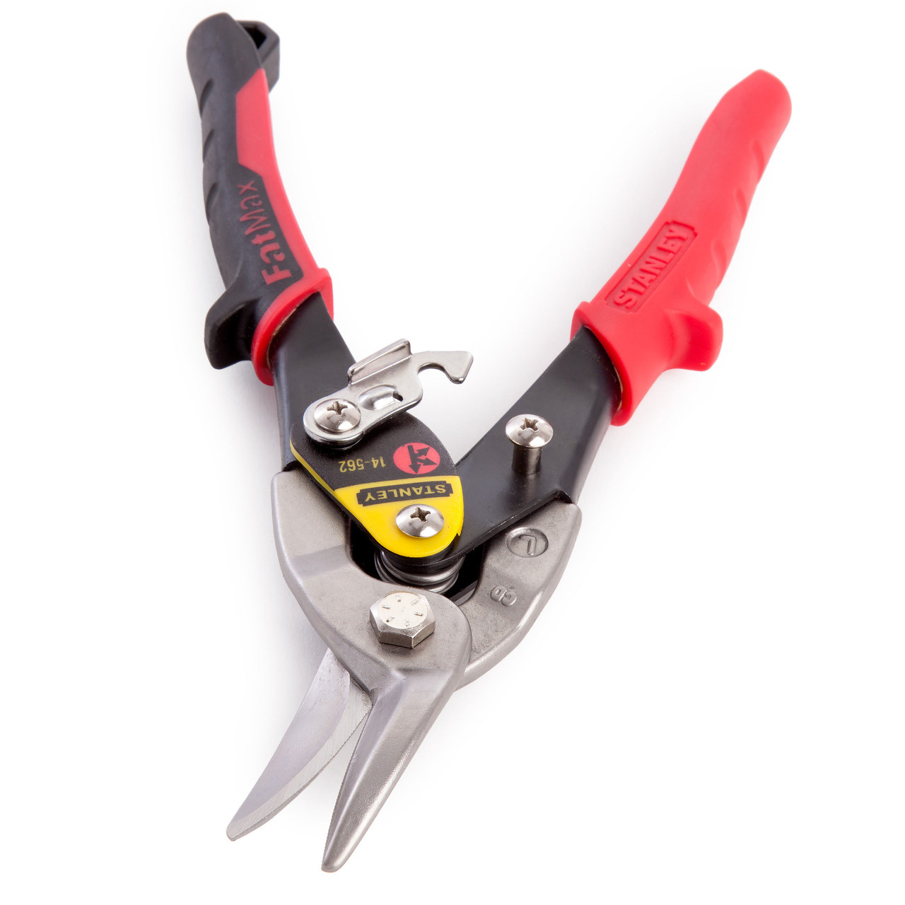 STANLEY® - Red Aviation Snips Left Cut 250mm (10in) 