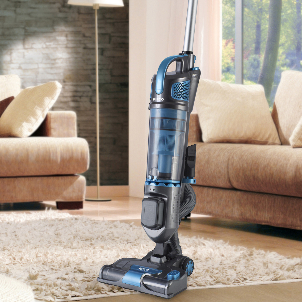 Pifco P28038 Cordless 22V Rechargable Upright Vacuum Cleaner