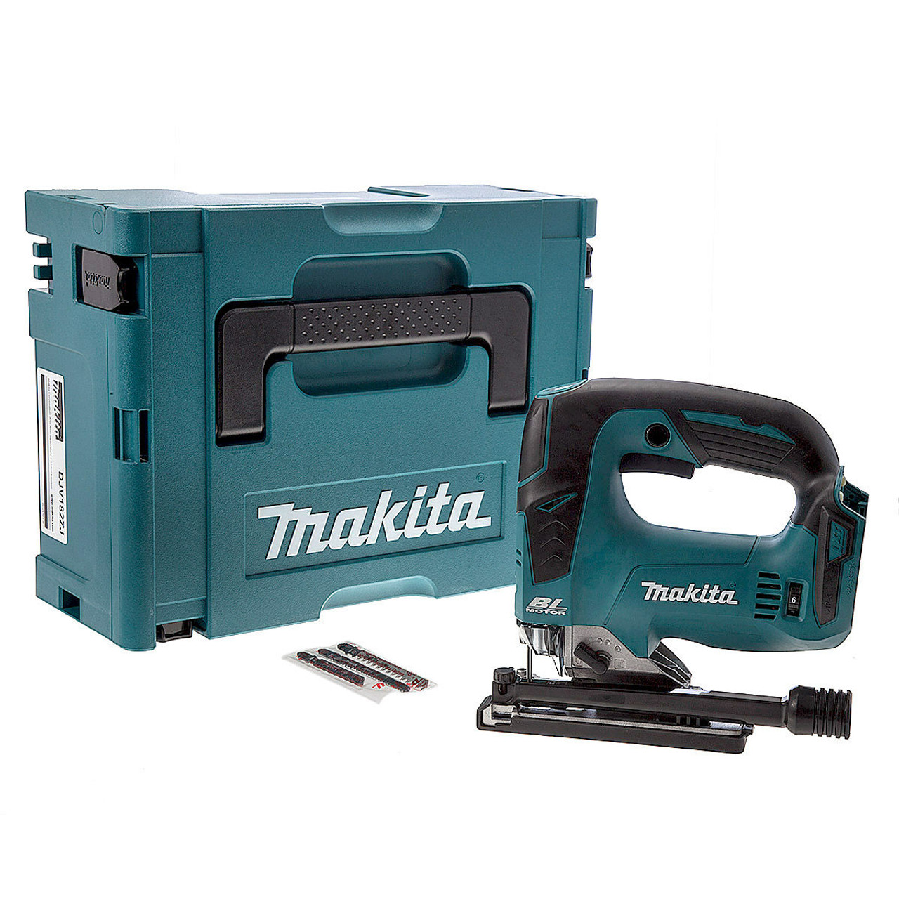 Makita DJV182ZJ Jigsaw 18V Cordless Brushless Liion (Body O