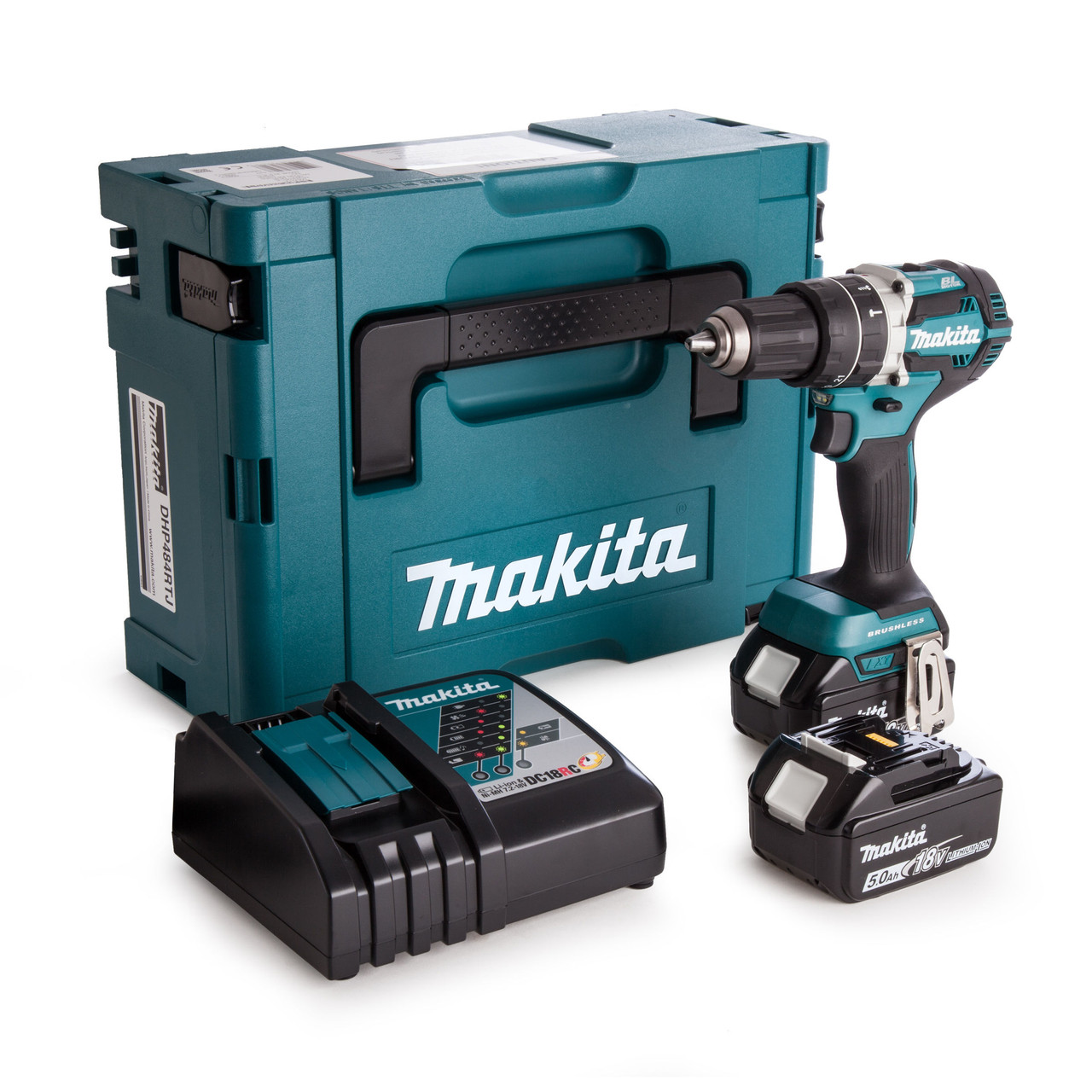 Makita DHP484RTJ 18V Brushless Drill | Toolstop