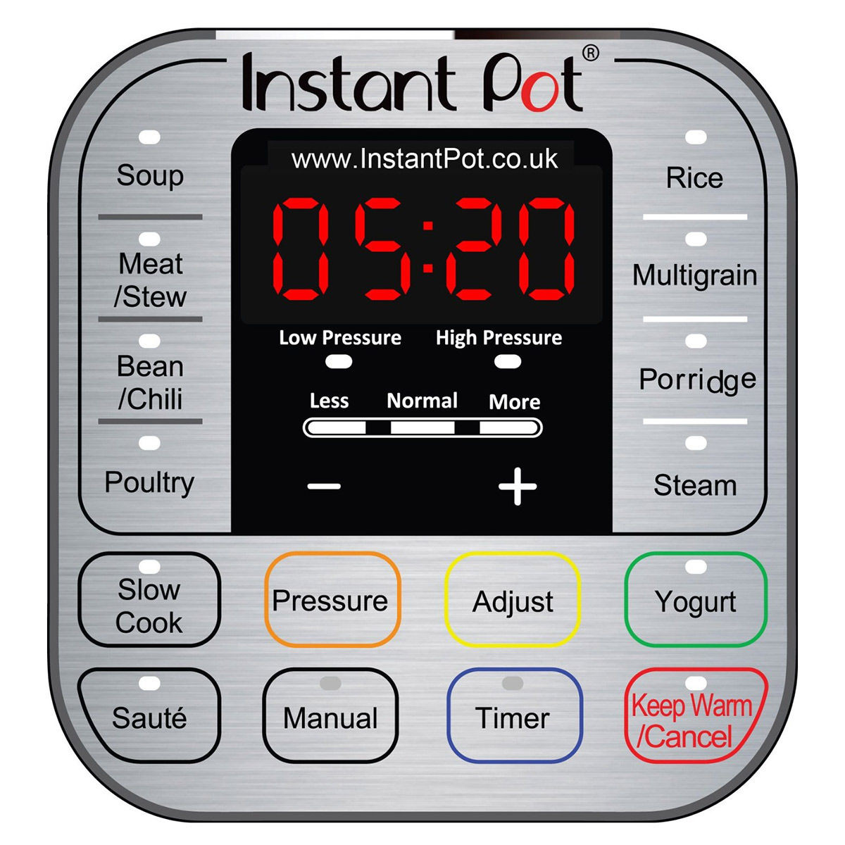 Instant Pot Duo 7 in 1 Electric Pressure Cooker 6L 1000W