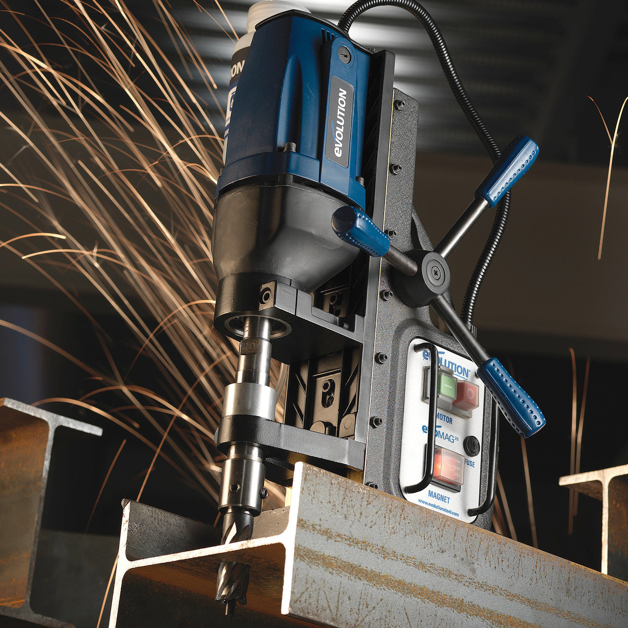 Evolution MAG28 Industrial Drill 110V