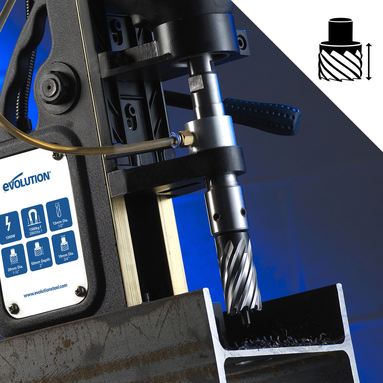 Evolution MAG28 Industrial Drill 110V Toolstop