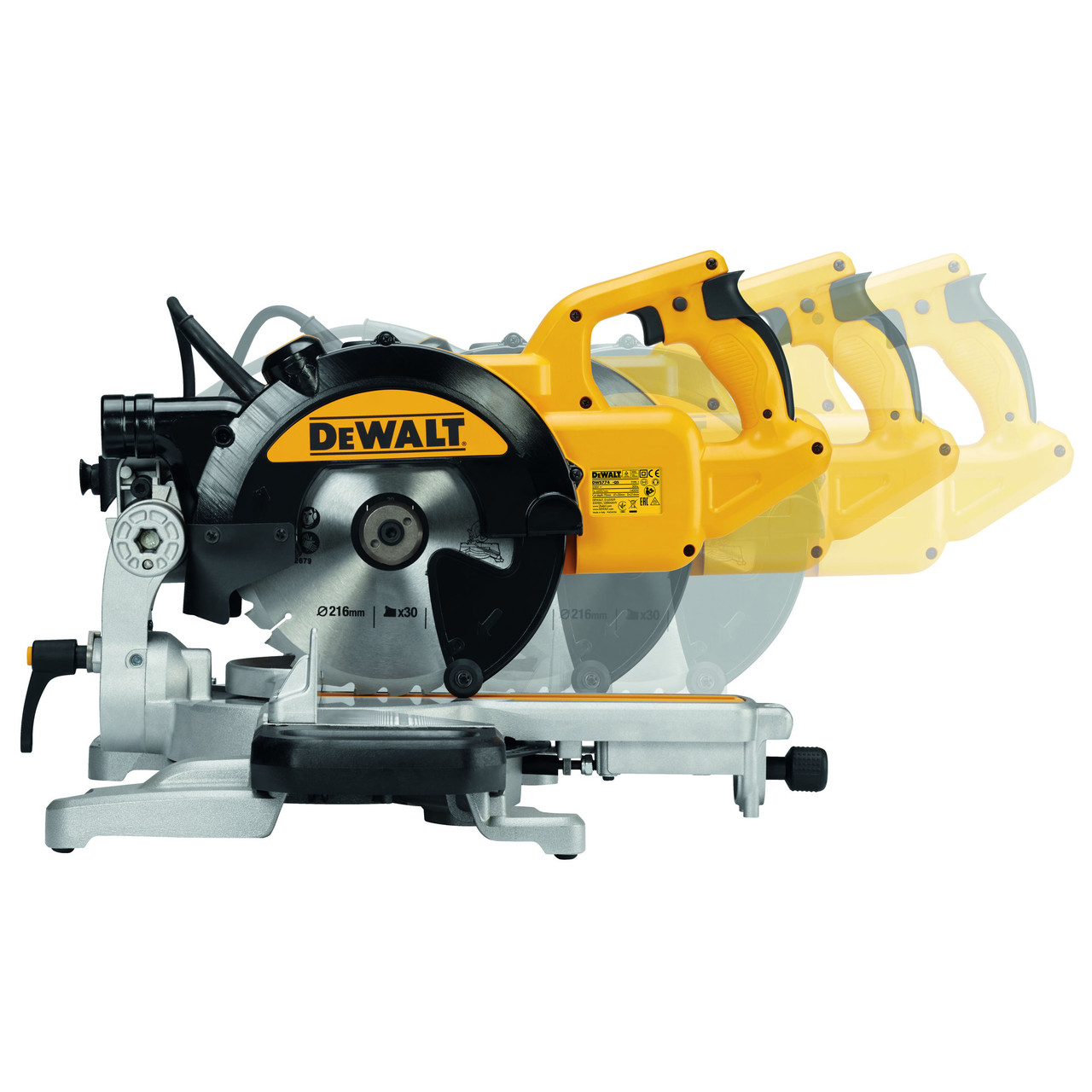 Dewalt DWS774 110V Slide Mitre Saw with 