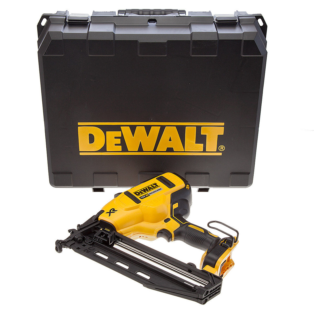 DeWalt DCK264P2 XR 18V Nailer Kit with 2x 5Ah Batteries | Toolden