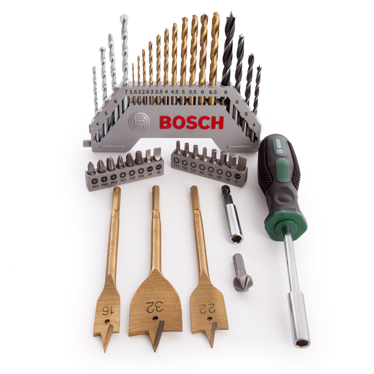 Bosch 2607017334 Universal XLine Titanium Drill and Bit Set