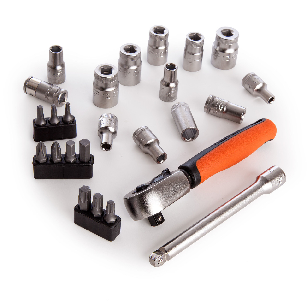 Bahco SL25 Socket Tools Set 25 Piece 1/4 " With Small Neat Case *New Bahco SL25 Socket Tools Set 25 Piece 1/4 " With Small Neat Case *New