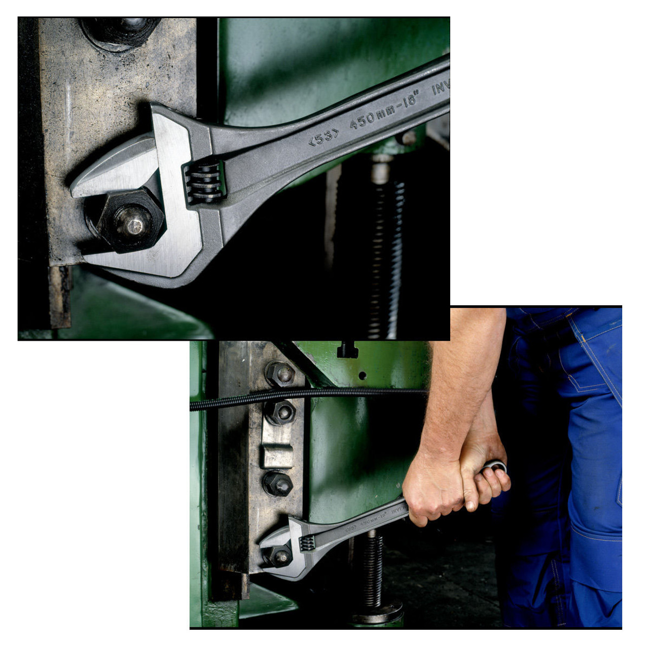 3 ADJ3 Set Of 3 Adjustable Wrenches (8070/8071/8072), Gray, Head Angle 16 Degree