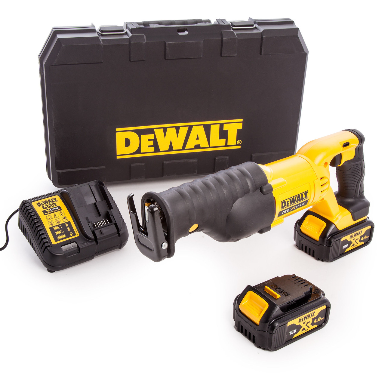 Dewalt DCS380M2 18V XR liion Recip Saw (2 x 4Ah)