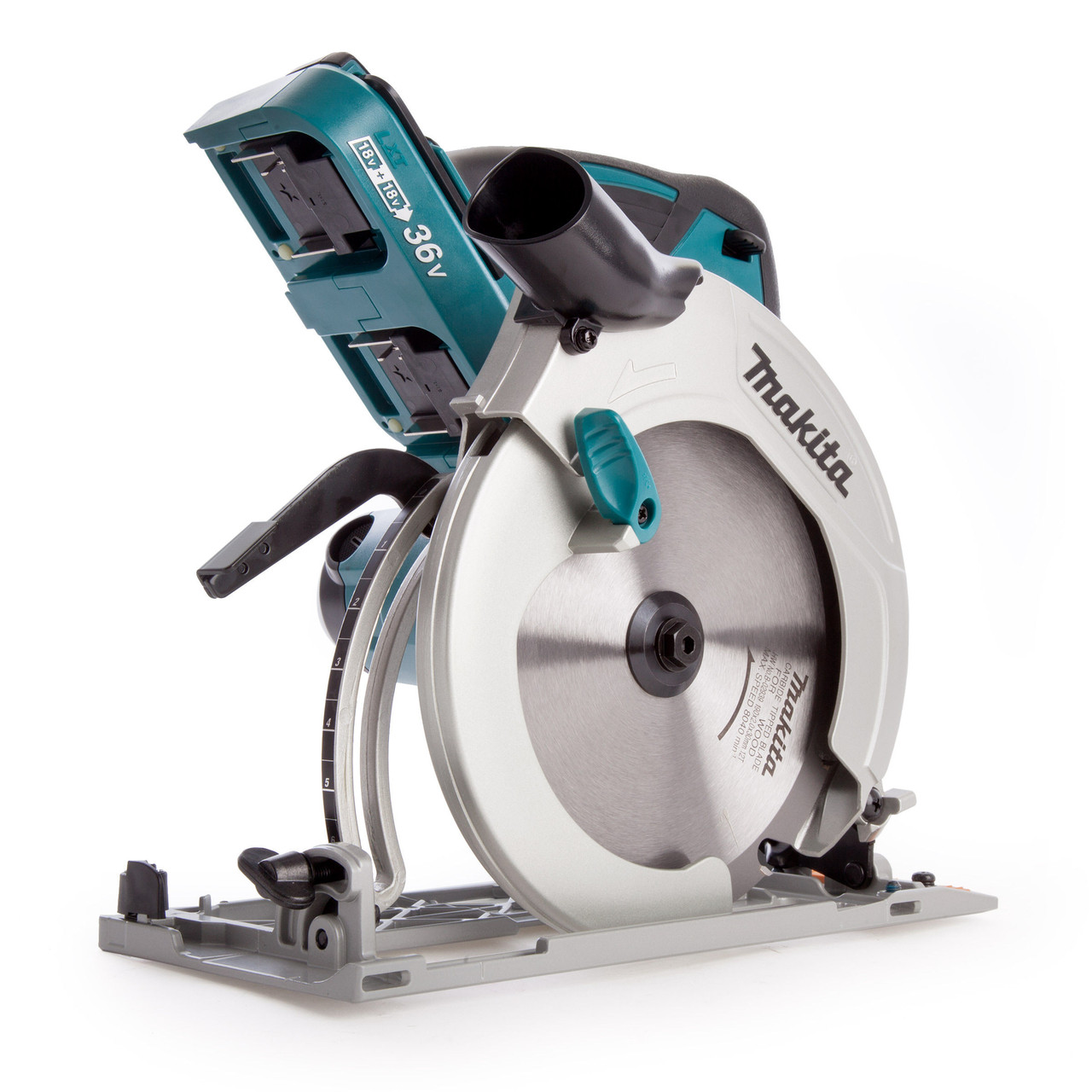 Makita DHS710ZJ 36V Cordless Circular Saw (Body Only) accept